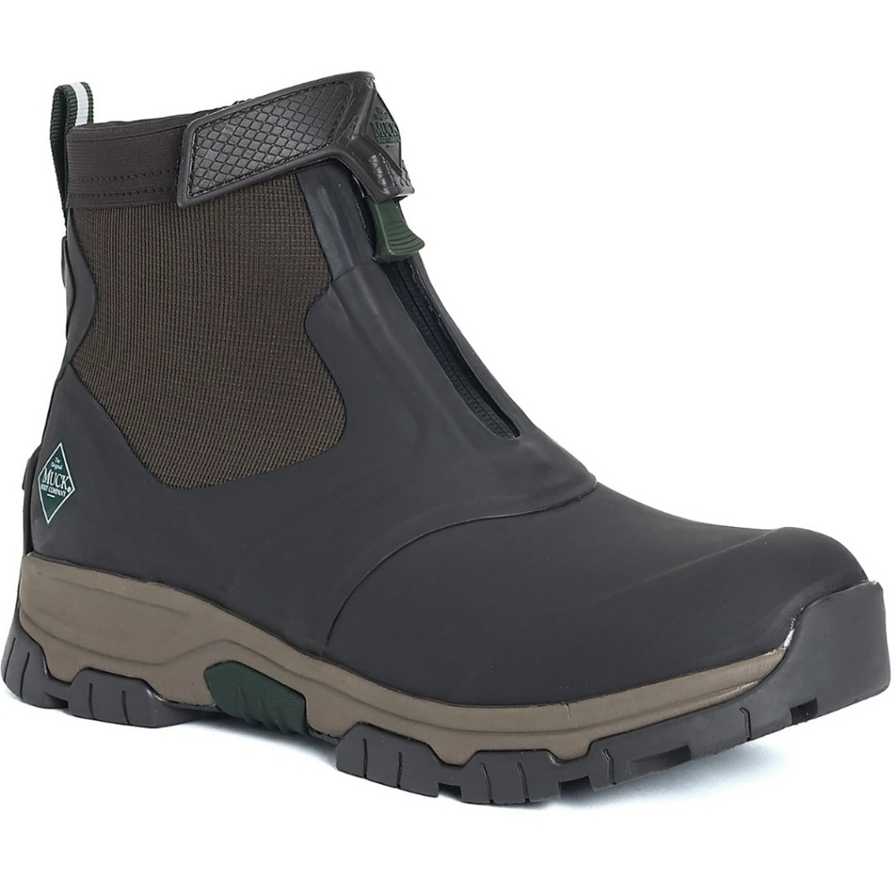 The Muck Boot Company Men's Apex Mid Zip Dark Brown Size 8 - Picture 2 of 4